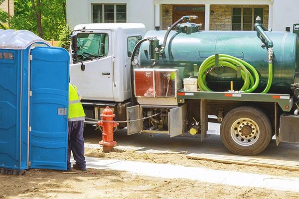 workers at Sandy Porta Potty Rental